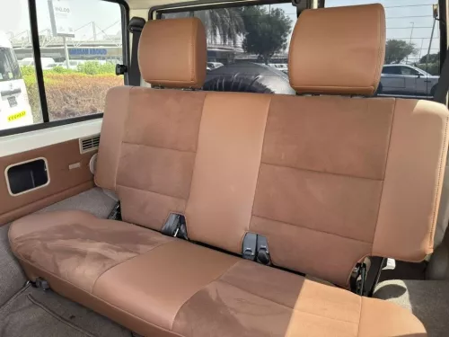 Toyota Land Cruiser LC71 Hard Top 2024 Model Year White Color Exterior 