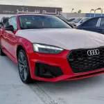 Audi A5 S Line 2.0L Petrol 2025 Model Year Red Color Exterior - Thumbnail 2