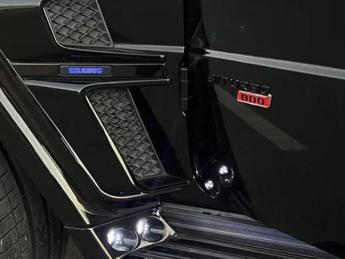Mercedes-Benz Brabus G800 V8 Petrol 2019 Model Year Black Color Exterior