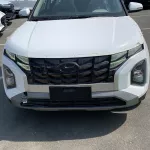 New Hyundai Creta Sedan 2025 Model Year White Color Exterior - Thumbnail 1