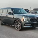 Nissan Patrol Platinum SUV 2025 Model Year Gray Color Exterior Full Option  - Thumbnail 4