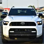 TOYOTA 4RUNNER TRD 2025 MODEL YEAR OFF ROAD PREMIUM HYBRID WHITE COLOR - Thumbnail 1