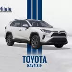 TOYOTA RAV4 XLE 2.0L 2025 MODEL YEAR WHITE COLOR EXTERIOR - Thumbnail 1
