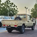 Toyota Land Cuiser LC79 Pick up 4.0L Petrol 2023 Model Year Beige Color Exterior - Thumbnail 4