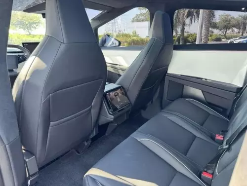 Tesla Cybertruck Fully Electric 2024 Model Year Silver Color Exterior