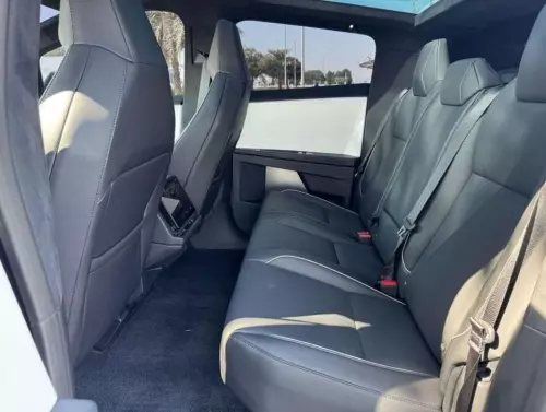 Tesla Cybertruck Fully Electric 2024 Model Year Silver Color Exterior