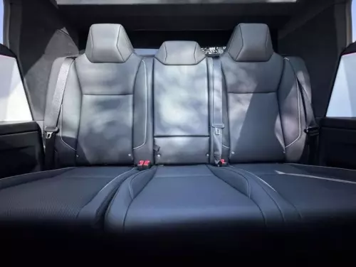 Tesla Cybertruck Fully Electric 2024 Model Year Silver Color Exterior