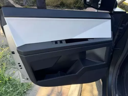 Tesla Cybertruck Fully Electric 2024 Model Year Silver Color Exterior