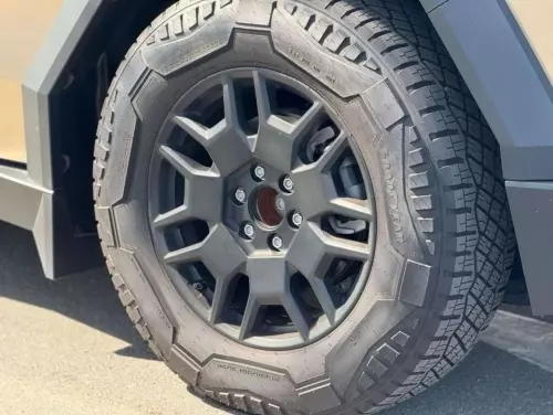 Tesla Cybertruck Fully Electric 2024 Model Year Silver Color Exterior
