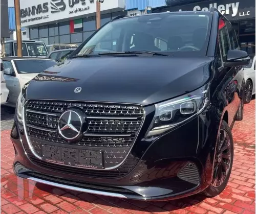 Mercedes-Benz V300 Avantgarde 2025 Model Year Black Color Exterior 
