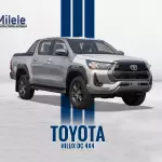 TOYOTA HILUX DC 2.4L 2025 MODEL YEAR SILVER COLOR EXTERIOR - Thumbnail 1