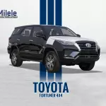 TOYOTA FORTUNER 2.7L 2025 MODEL YEAR BLACK COLOR EXTERIOR - Thumbnail 1