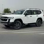 TOYOTA LAND CRUISER GR SPORT 3.3L 2025 MODEL YEAR WHITE COLOR EXTRIOR - Thumbnail 1