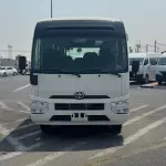TOYOTA COASTER 2.8L 2025 MODEL YEAR GCC SPECS WHITE COLOR  - Thumbnail 2