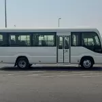 TOYOTA COASTER 2.8L 2025 MODEL YEAR GCC SPECS WHITE COLOR  - Thumbnail 4