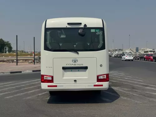 TOYOTA COASTER 2.8L 2025 MODEL YEAR GCC SPECS WHITE COLOR 