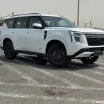 NISSAN PATROL LE T2 GCC SPECS 2025 MODEL YEAR WHITE COLOR EXTERIOR - Thumbnail 3