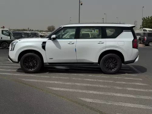 NISSAN PATROL LE T2 GCC SPECS 2025 MODEL YEAR WHITE COLOR EXTERIOR
