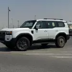 TOYOTA PRADO 2024 MODEL YEAR GCC SPECS 2.8L TURBO WHITE COLOR EXTERIOR - Thumbnail 1