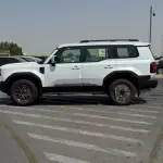 TOYOTA PRADO 2024 MODEL YEAR GCC SPECS 2.8L TURBO WHITE COLOR EXTERIOR - Thumbnail 4