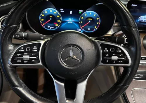 Mercedes-Benz C300 Convertible 2.0L Petrol 2019 Model Year Silver Color Exterior 