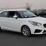 MG 3 2024 Model Year 1.5L White Color Exterior - Thumbnail 1