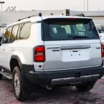 Toyota Prado Turbo 2.4L Petrol 2025 Model Year White Color Exterior  - Thumbnail 8