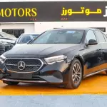 Mercedes-Benz E 200 2.0L Turbocharged 2025 Model Year Black Color Exterior  - Thumbnail 1