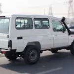 Toyota Land Cruiser LC78 2025 Model Year 4.0L AT White Color Exterior - Thumbnail 3