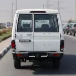 Toyota Land Cruiser LC78 2025 Model Year 4.0L AT White Color Exterior - Thumbnail 4