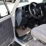 Toyota Land Cruiser LC78 2025 Model Year 4.0L AT White Color Exterior - Thumbnail 7