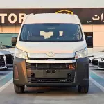 Toyota Hiace Highroof 13 Seater 3.5L Petrol 2026 Model Year White Color Exterior  - Thumbnail 1