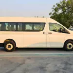 Toyota Hiace Highroof 13 Seater 3.5L Petrol 2026 Model Year White Color Exterior  - Thumbnail 3