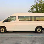 Toyota Hiace Highroof 13 Seater 3.5L Petrol 2026 Model Year White Color Exterior  - Thumbnail 4