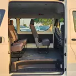 Toyota Hiace Highroof 13 Seater 3.5L Petrol 2026 Model Year White Color Exterior  - Thumbnail 10