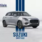 SUZUKI SWIFT GLX 1.2L 2026 MODEL YEAR SILVER COLOR EXTERIOR - Thumbnail 1