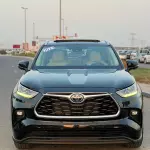 Toyota Highlander XLE Hybrid 2.5L 2023 Model Year Black Color Exterior  - Thumbnail 9