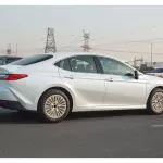 Toyota Camry Hybrid 2.5L 2025 Model Year White Color Exterior  - Thumbnail 5