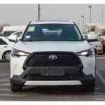 Toyota Corolla Cross hybrid 2.0L 2025 Model Year White Color Exterior - Thumbnail 1