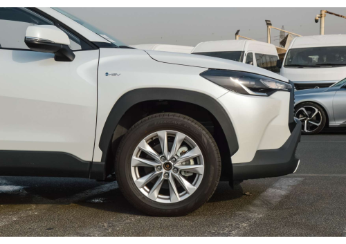 Toyota Corolla Cross hybrid 2.0L 2025 Model Year White Color Exterior