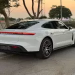Porsche Taycan Standard Fully Electric 2023 Model Year White Color Exterior - Thumbnail 5