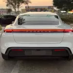 Porsche Taycan Standard Fully Electric 2023 Model Year White Color Exterior - Thumbnail 6