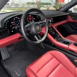 Porsche Taycan Standard Fully Electric 2023 Model Year White Color Exterior - Thumbnail 11