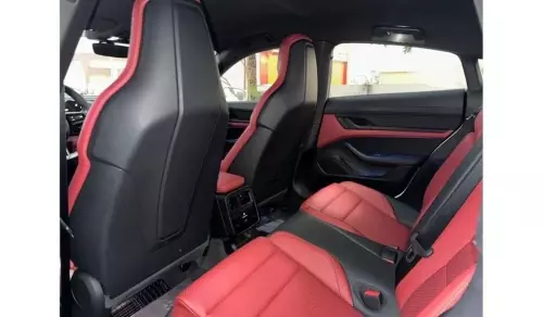 Porsche Taycan Standard Fully Electric 2023 Model Year White Color Exterior