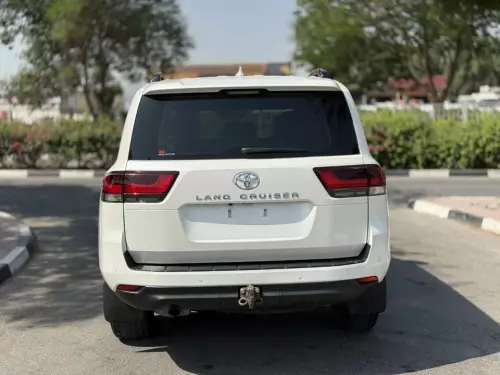 Toyota Land Cruiser GX.R 3.5L Petrol 2022 Model Year White Color Exterior 