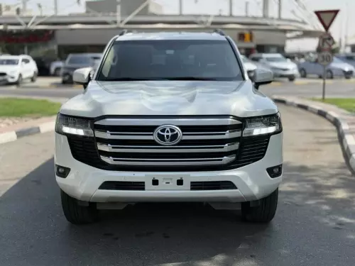 Toyota Land Cruiser GX.R 3.5L Petrol 2022 Model Year White Color Exterior 