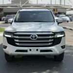 Toyota Land Cruiser GX.R 3.5L Petrol 2022 Model Year White Color Exterior  - Thumbnail 2