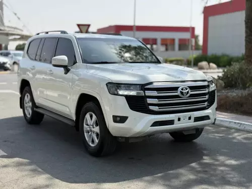 Toyota Land Cruiser GX.R 3.5L Petrol 2022 Model Year White Color Exterior 