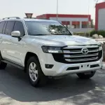 Toyota Land Cruiser GX.R 3.5L Petrol 2022 Model Year White Color Exterior  - Thumbnail 1