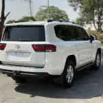 Toyota Land Cruiser GX.R 3.5L Petrol 2022 Model Year White Color Exterior  - Thumbnail 3
